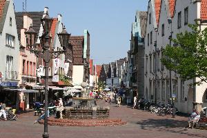 Innstadt mit Blick vom Marktplatz