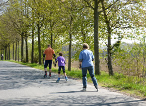 Bild von Skatern im Stadtgebiet Haltern