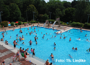 Aquarell-Freibad Foto Th. Liedke 