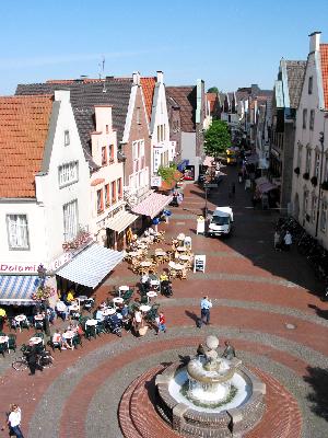 Blick in die Rekumer Straße