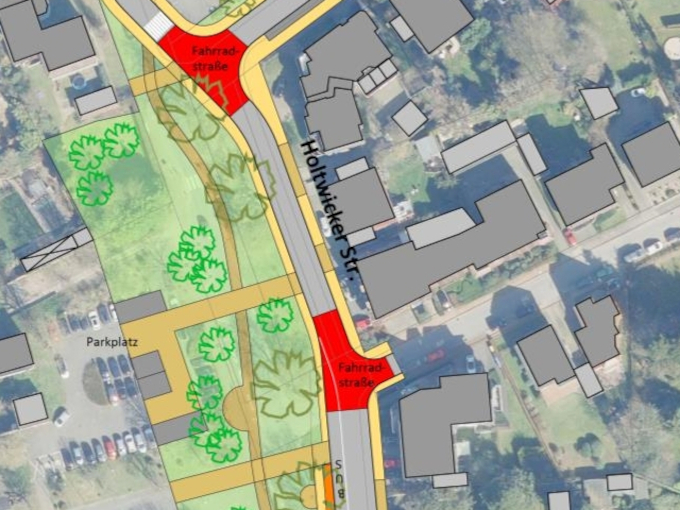 Städtebauliches Verkehrskonzept