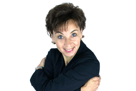 Das Bild zeigt Sabine Domogala