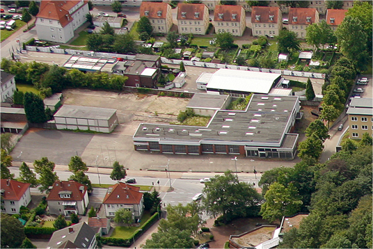 Das Bild zeigt das ehemalige Lueg-Gelände