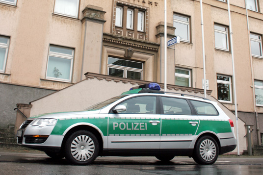 Das Bild zeigt die Gladbecker Polizeiwache