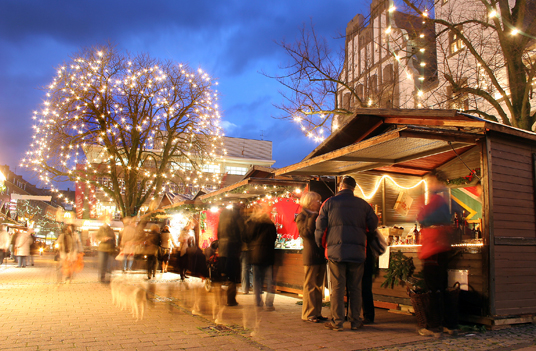 Das Bild zeigt den Nikolausmarkt