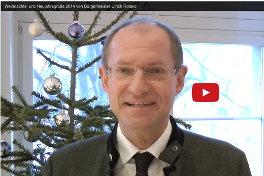 Das Bild zeigt Bürgermeister Ulrich Roland