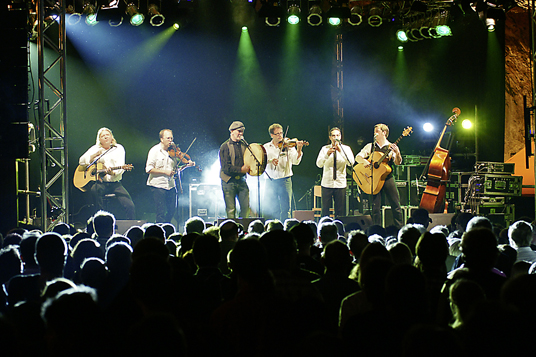 Das Bild zeigt das Irish Folk Festival