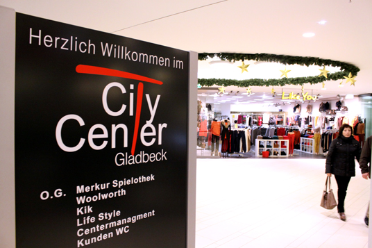 Das Bild zeigt das City Center
