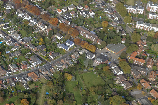 Das Bild zeigt die Kirchhellener Straße