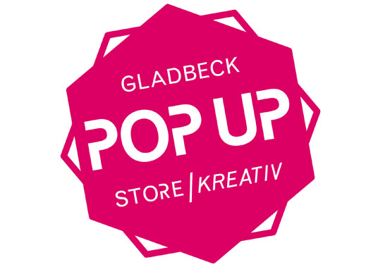 Das Bild zeigt das Logo des Popup-Stores