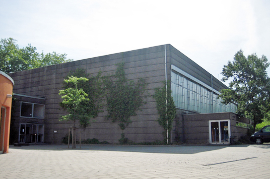 Das Bild zeigt die Nordparkhalle