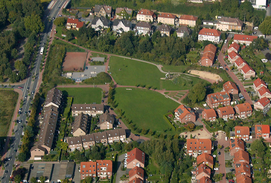 Das Bild zeigt den Stadtteilpark Butendorf