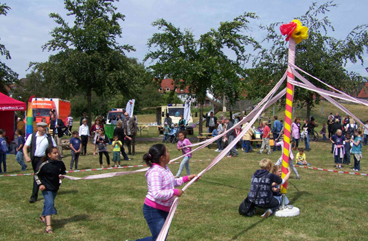 Das Bild zeigt das Stadtteilparkfest Butendorf