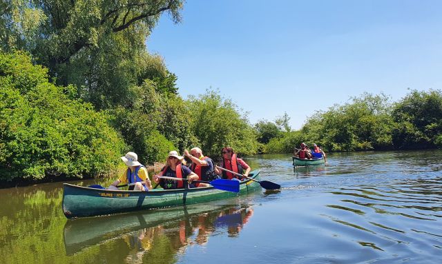 Eine Kanu-Tour auf der Lippe ist überaus reizvoll.