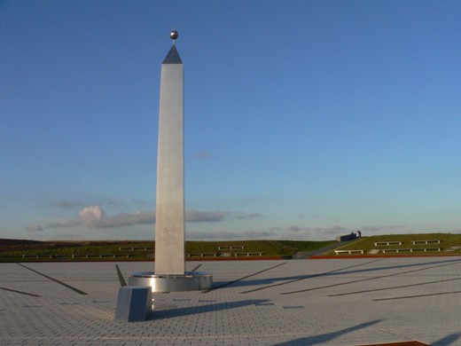 Obelisk auf  der Halde Hoheward