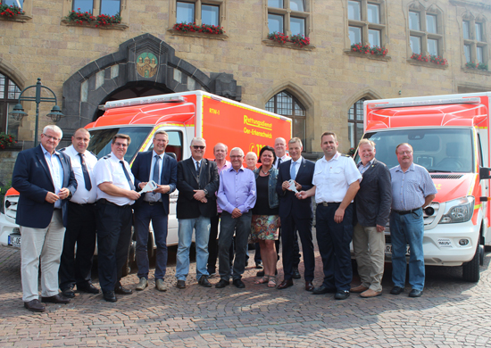 Neue Rettungsfahrzeuge