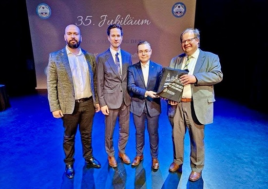 Himmetullah Caglan, Michael Bieda, Michael Tylikowski, Sozialdezernent Dr. Sebastian Sanders,