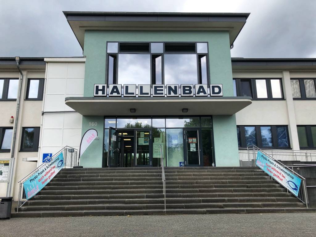 Das Hallenbad an der Herner Straße. Foto: Stadt RE