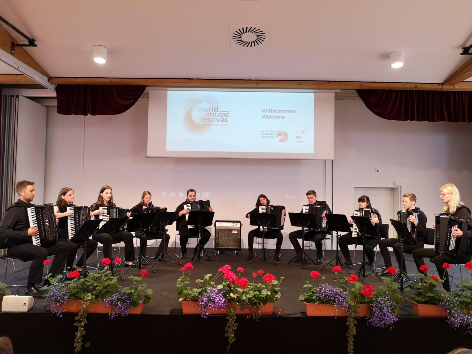 Orchester Akkordeonklänge