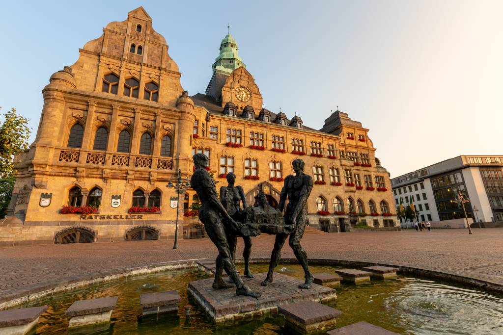 Das Recklinghäuser Rathaus.