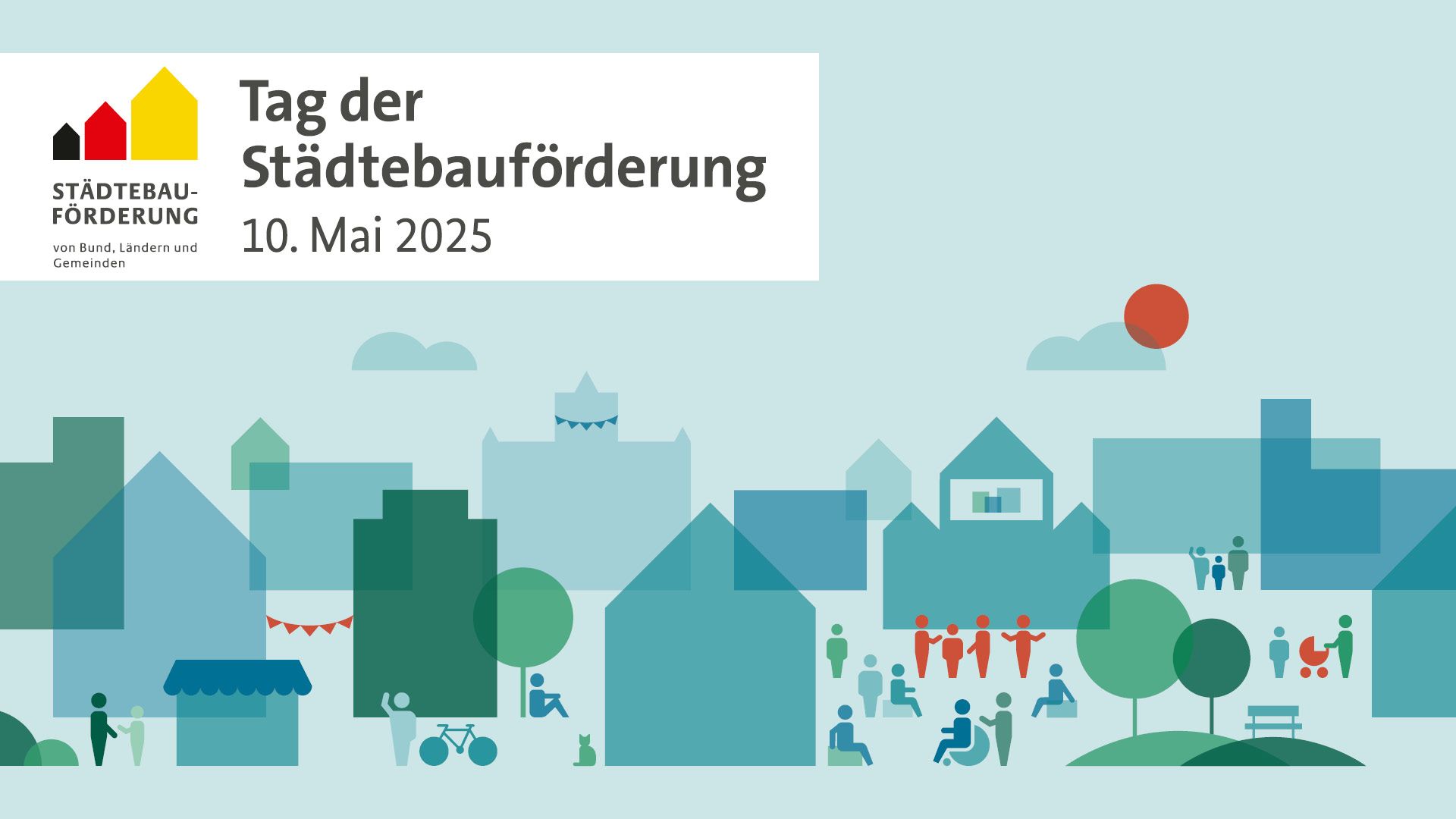 Logo Tag der Städtebauförderung.  