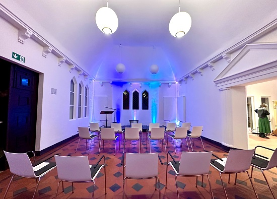 Grüne Kapelle innen