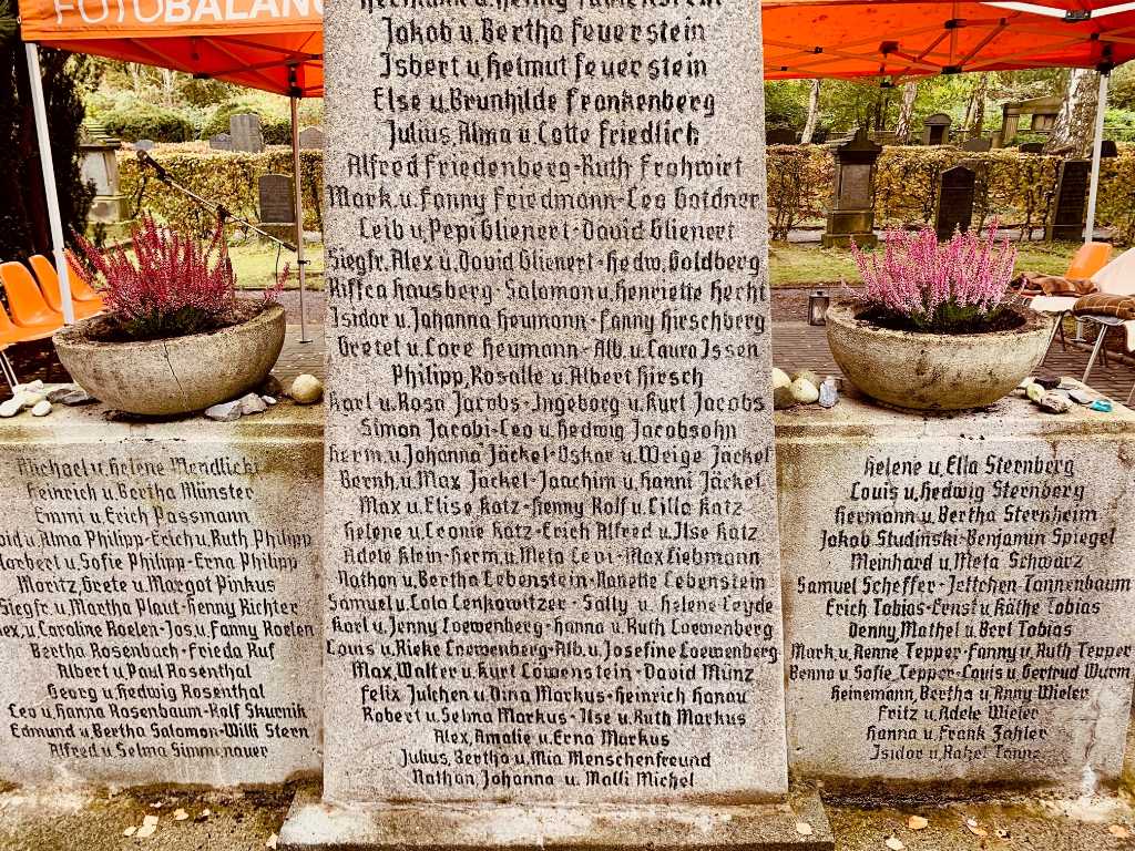 Mahnmal jüdischer Friedhof