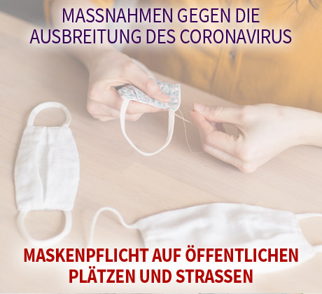 Auf dem Bild: Alltagsmasken.
