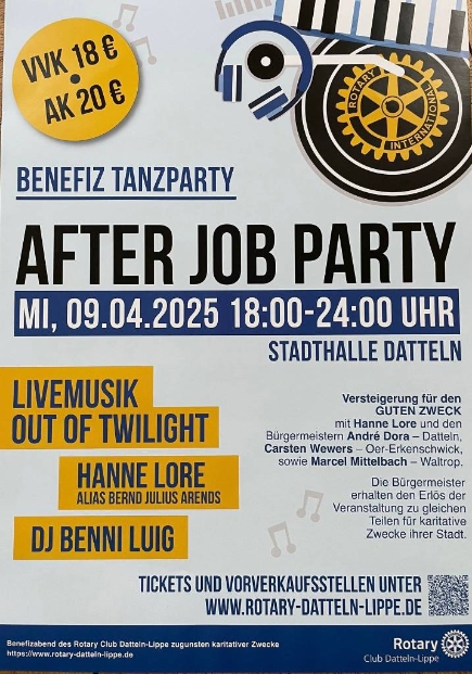 Rotary AfterJob Tanzparty 25